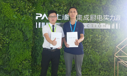 选择成就你我——上派集成灶插旗山西洪洞