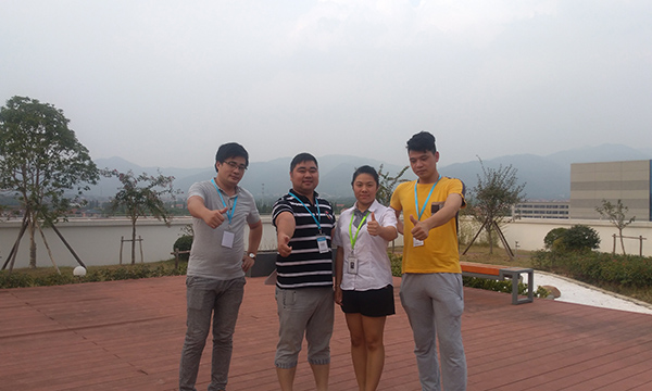 秋风送爽 ——上派集成灶迎来福建宁德客户到厂参观