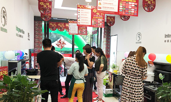 33.8万！上派集成灶湖北随州店联盟大促活动完美爆破
